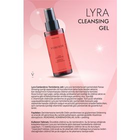 Viavior Lyra 100 ml Gül Özlü Yüz Temizleme Jeli