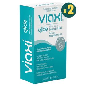 Viaxi Glide Sade 5x5 ml 2 Adet Kayganlaştırıcı Jel