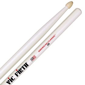 Vic Firth 5BW American Classic Beyaz Ağaç Uçlu Baget