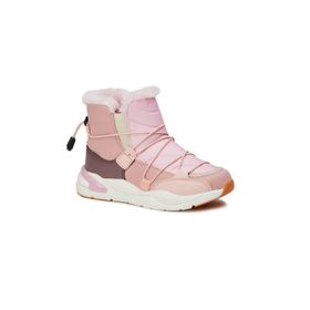 Vicco 21K.368 Pudra Renk Kürklü Bilek Boy Kalın Taban Unisex Çocuk Botu