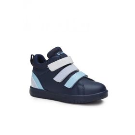 Vicco 220.F22K.180 Lacivert Renk Bilek Boy Cırt Model Işıklı Unisex Çocuk Bot