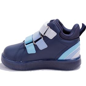 Vicco 220.F22K.180 Lacivert Renk Bilek Boy Cırt Model Işıklı Unisex Çocuk Bot