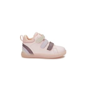 Vicco 220.F22K.180 Pudra Renk Bilek Boy Cırt Model Işıklı Unisex Çocuk Bot