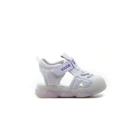 Vicco 24y 321.211 Bk Monrovia Işıklı Hafif Anatomik Taban Günlük Beyaz Kız Çocuk Sandalet