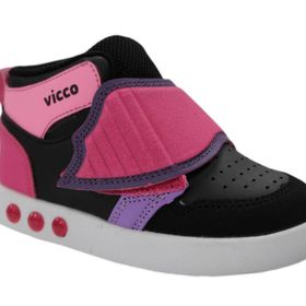 Vicco 313.B20K.100 Fuşya Bebe Işıklı Çocuk Spor Ayakkabı