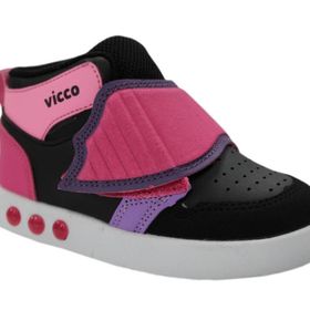 Vicco 313.B20K.100 Fuşya Bebe Işıklı Çocuk Spor Ayakkabı