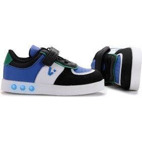 Vicco 313.P21K.130 Sam Saks Mavi Unisex Işıklı Spor Ayakkabı