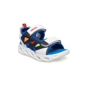 Vicco 321.B24Y204 Bebe Phylon Işılklı Mavi Erkek Çocuk Sandalet
