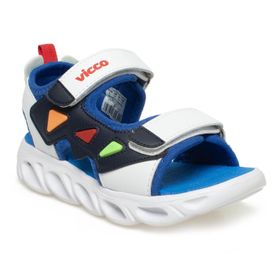 Vicco 321.F24Y204 Filet Phylon Işılklı Mavi Erkek Çocuk Sandalet
