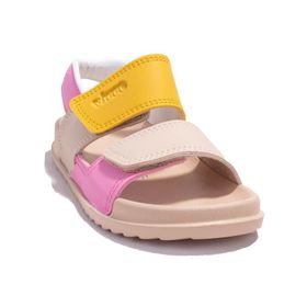 Vicco 321F23Y252 Krixi Ortopedik Günlük Bej Kız Çocuk Sandalet