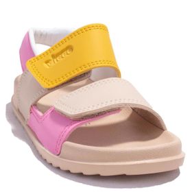 Vicco 321F23Y252 Krixi Ortopedik Günlük Bej Kız Çocuk Sandalet