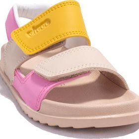 Vicco 321F23Y252 Krixi Ortopedik Günlük Bej Kız Çocuk Sandalet