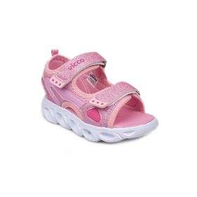 Vicco 332.B21Y189 Roy Phylon Işıklı Pembe Kız Çocuk Sandalet