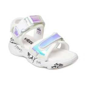 Vicco 332-B21Y202 Gümüş Kız Çocuk Sandalet