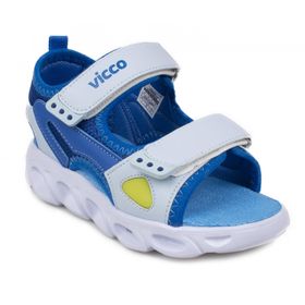 Vicco 332. P21Y. 188 Roy Sax Mavi Işıklı Erkek Çocuk Sandalet