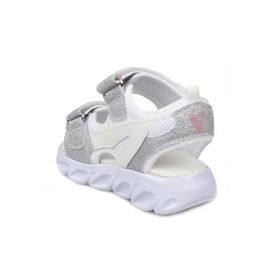 Vicco 332.P21Y189 Roy Patik Phylon Işıklı Beyaz Kız Çocuk Sandalet