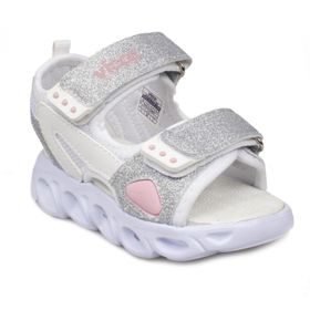 Vicco 332.P21Y189 Roy Patik Phylon Işıklı Beyaz Kız Çocuk Sandalet