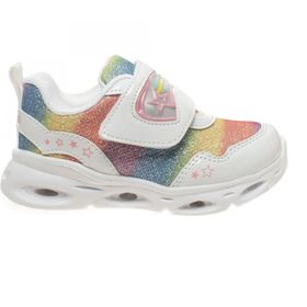 Vicco 346.B23Y181 Kita Işıklı Beyaz Unisex Çocuk Spor Ayakkabı