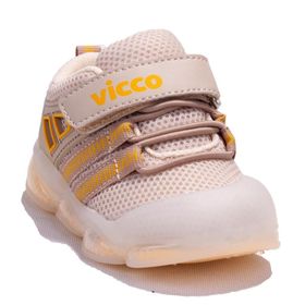 Vicco 346E24Y150 Orante Işıklı Ortopedik Günlük Bej Erkek Çocuk Spor Ayakkabı
