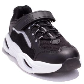 Vicco 346F24Y130 Chou Ortopedik Siyah Kız Çocuk Spor Ayakkabı