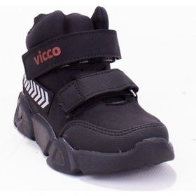 Vicco 946.B21K204 Mapa Siyah Renk Cırt Model Kalın Taban Outdoor Unisex Çocuk Bot
