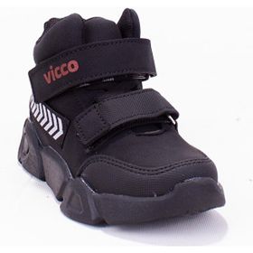 Vicco 946.B21K204 Mapa Siyah Renk Cırt Model Kalın Taban Outdoor Unisex Çocuk Bot