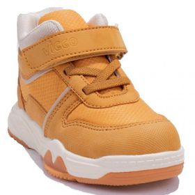 Vicco 946.B22K279 Mono Çöl Renk Bilek Boy Cırtlı ve Bağcıklı Unisex Çocuk Bot