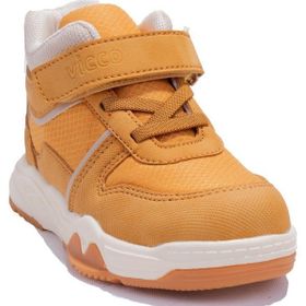 Vicco 946.B22K279 Mono Çöl Renk Bilek Boy Cırtlı ve Bağcıklı Unisex Çocuk Bot