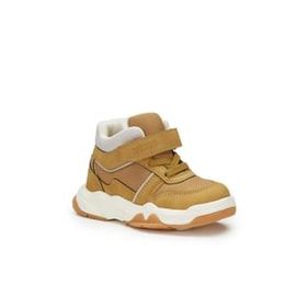 Vicco 946.B22K279 Mono Çöl Renk Bilek Boy Cırtlı ve Bağcıklı Unisex Çocuk Bot