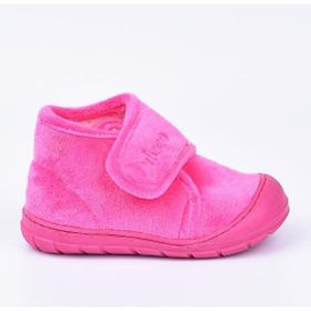 Vicco 959-B19K-446 Fuşya Renk Rahat Kalıp Cırt Cırtlı Yarım Bilek Unisex Bebek Pandufu