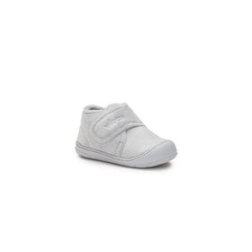 Vicco 959-B19K-446 Gri Renk Rahat Kalıp Cırt Cırtlı Yarım Bilek Unisex Bebek Pandufu