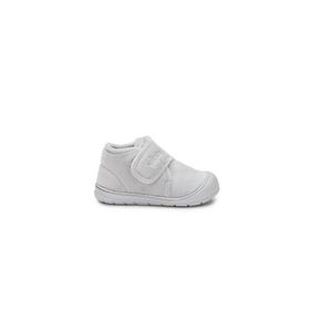 Vicco 959-B19K-446 Gri Renk Rahat Kalıp Cırt Cırtlı Yarım Bilek Unisex Bebek Pandufu