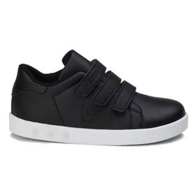 Vicco Oyo Işıklı Siyah Beyaz Unisex Çocuk Sneaker