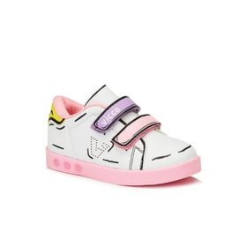 Vicco Picasso 313.B22Y.153 Beyaz Pembe Çocuk Spor Ayakkabı