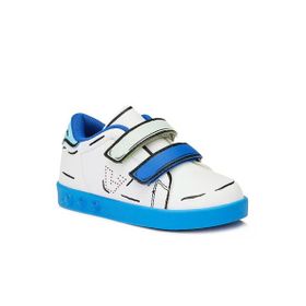 Vicco Picasso Işıklı Beyaz Saks Mavi Erkek Çocuk Sneaker