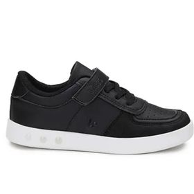Vicco Sam Işıklı Siyah Beyaz Unisex Çocuk Sneaker