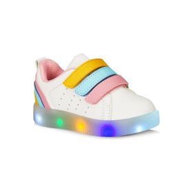 Vicco Sun 220.21Y.212 Beyaz-Pembe Unisex Çocuk Sneaker Ayakkabı