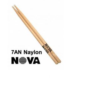 Vicfirth N7AN Çift Nova 7A Nylon Tıp Hıckory 15 1/2x0 Baget