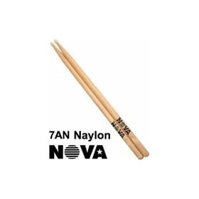 Vicfirth N7AN Çift Nova 7A Nylon Tıp Hıckory 15 1/2x0 Baget