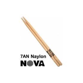 Vicfirth N7AN Çift Nova 7A Nylon Tıp Hıckory 15 1/2x0 Baget