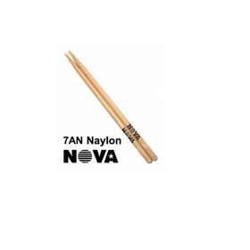 Vicfirth N7AN Çift Nova 7A Nylon Tıp Hıckory 15 1/2x0 Baget