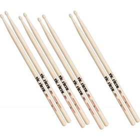 Vicfirth P5B.3-5B.1 3+1 Çift 5B Wood Hickory 16X0.595 Me Baget