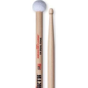 Vicfirth V5ADT 5A Dual Tone Hickoey 0.565x16 Çift Baget