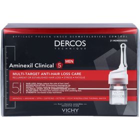 Vichy 21x6 ml Dercos Aminexil 5 Men Saç Dökülmesine Karşı Serum