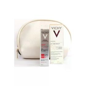 Vichy Capital Çanta Hediyeli Soleil UV-Age Daily Liftactiv H.A Serum