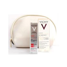 Vichy Capital Çanta Hediyeli Soleil UV-Age Daily Liftactiv H.A Serum