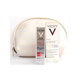 Vichy Capital Çanta Hediyeli Soleil UV-Age Daily Liftactiv H.A Serum