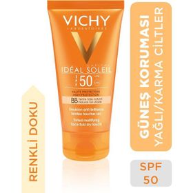 Vichy Capital Soleil 50 ml SPF50+ Çok Yüksek Korumalı Matlaştırıcı Yüz Güneş Kremi