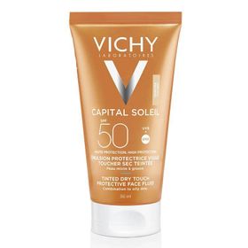 Vichy Capital Soleil BB Tinted SPF 50+ 50 ml Tüm Ciltler İçin Renkli Güneş Kremi
