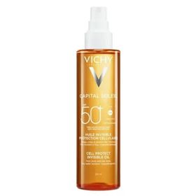 Vichy Capital Soleil Cell Protect 200 ml SPF50+ Güneş Koruyucu Yağ